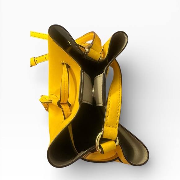 Lauren Ralph Lauren Dryden Debby II Mini Leather Drawstring Bag - Picture 5 of 17